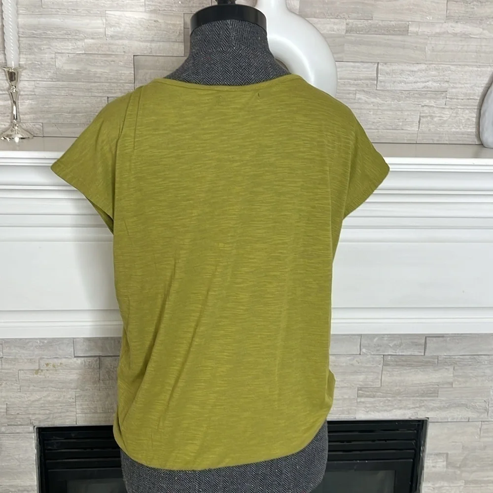 PrAna Ocupas Popover Top Size XS Green - Picture 6 of 6